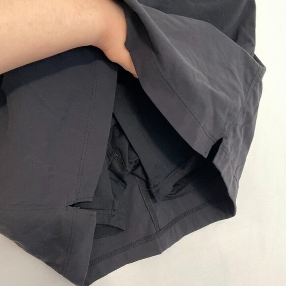 COLUMBIA Sonora Pass Skort Black Zip Fly Drawstring Waist Activewear Athletic 2 - Picture 6 of 12